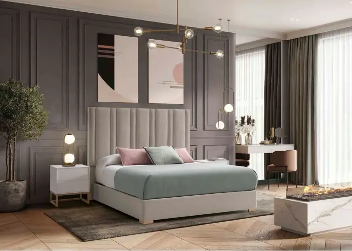 Cabeceros tapizados en Córdoba – modelo 37 | Martínez Exclusive