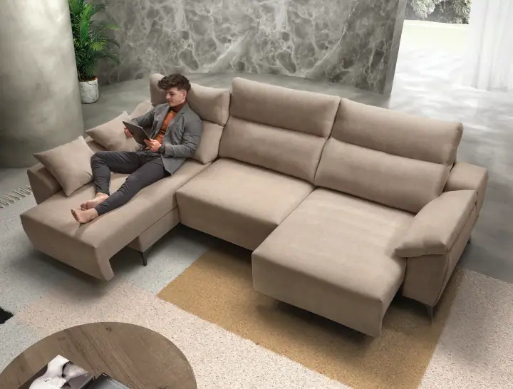 Sofás y chaiselongue en Córdoba – modelo 125 | Martínez Exclusive