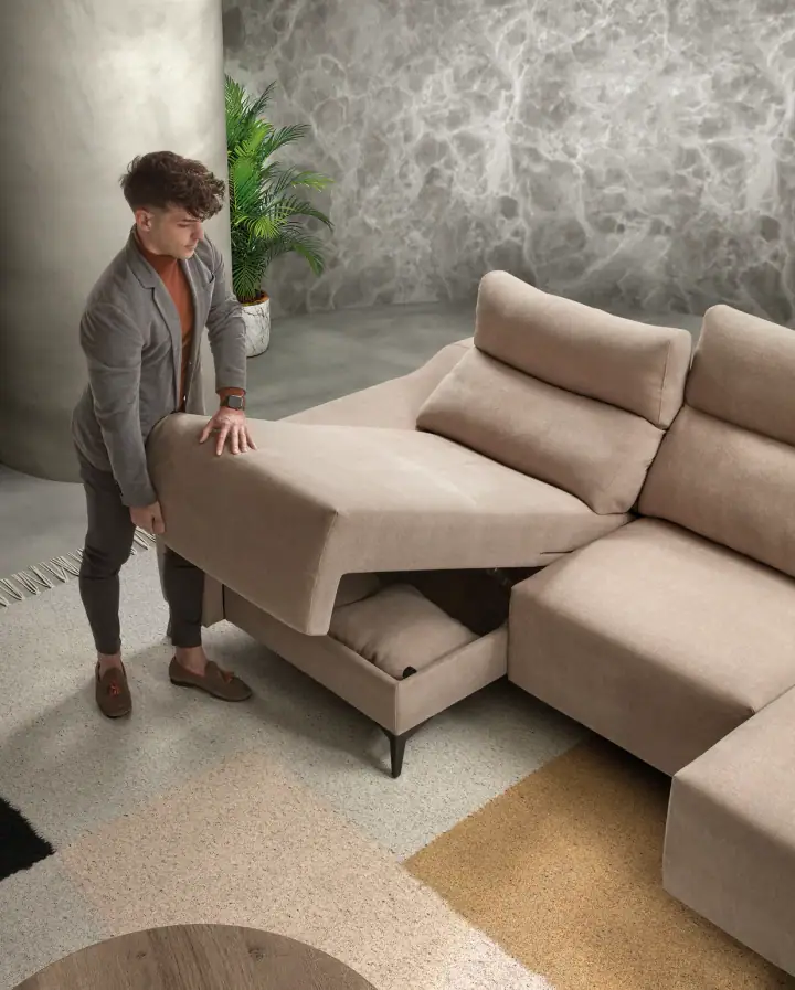 Sofás y chaiselongue en Córdoba – modelo 123 | Martínez Exclusive